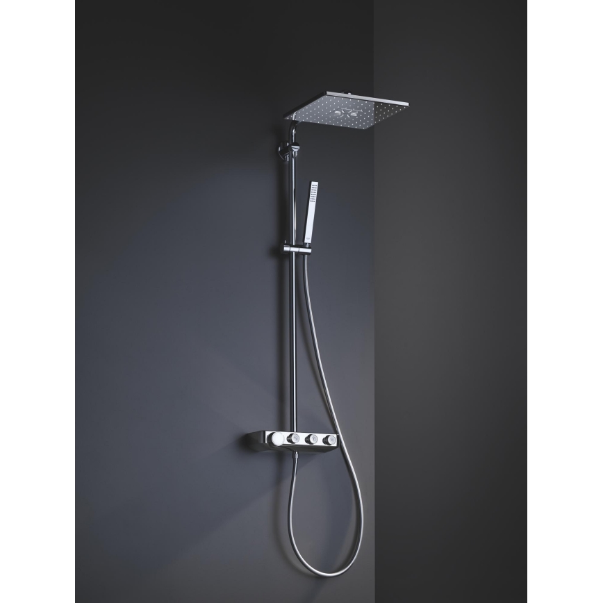 GROHE 26508000 - Sistema de ducha EUPHORIA SMARTCONTROL 310 CUBE en cromo brillante