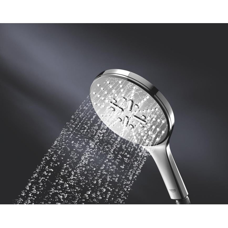 GROHE 26553000 - Ducha de mano RAINSHOWER SMARTACTIVE 150 mm, cromo brillante