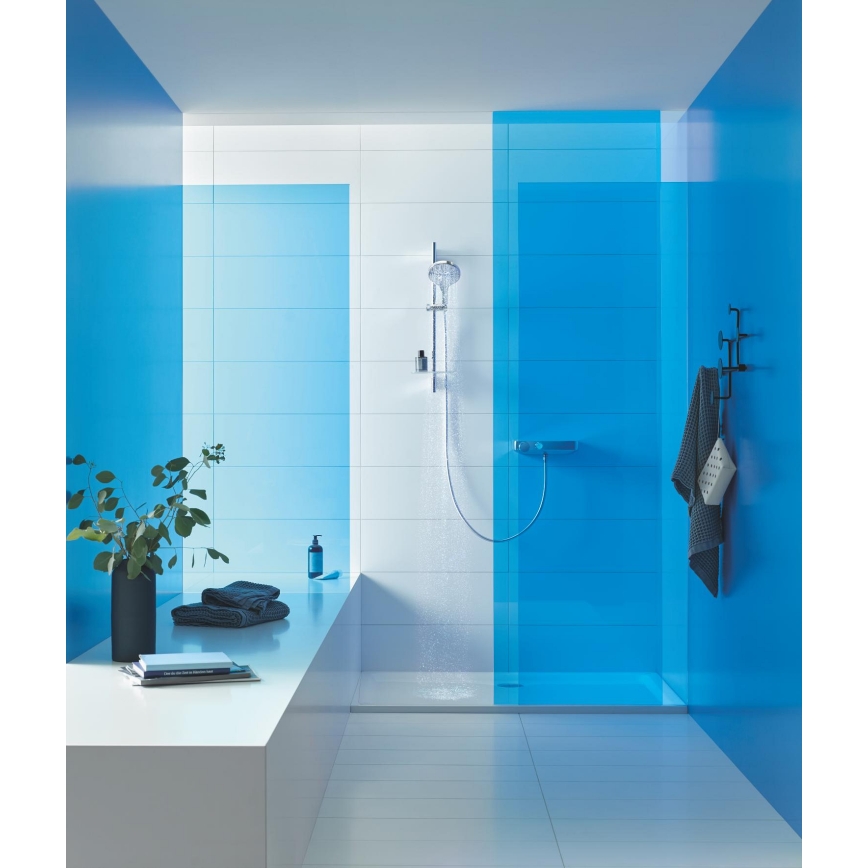 GROHE 26553000 - Ducha de mano RAINSHOWER SMARTACTIVE 150 mm, cromo brillante
