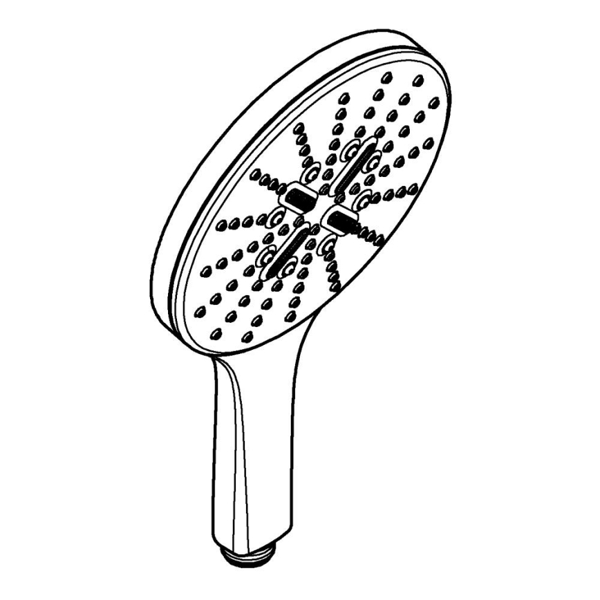 GROHE 26554LS0 - Ducha de mano RAINSHOWER SMARTACTIVE 150 mm cromo brillante
