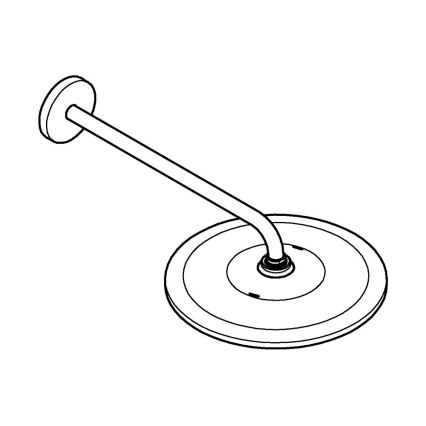 GROHE 26557000 - Conjunto de cabezal de ducha RAINSHOWER 310 422 mm cromo brillante
