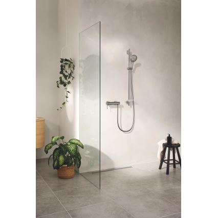 GROHE 26574DC0 - Ducha de mano RAINSHOWER SMARTACTIVE 130 mm acero inoxidable