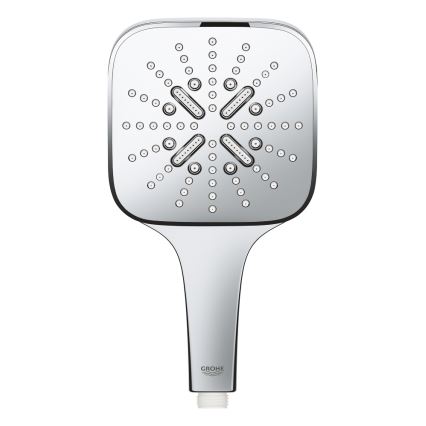 GROHE 26582000 - Ducha de mano RAINSHOWER SMARTACTIVE 130 CUBE, cromo brillante