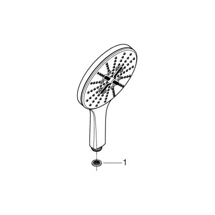 GROHE 26597000 - Ducha de mano VITALIO SMARTACTIVE 150 mm acabado cromado brillante