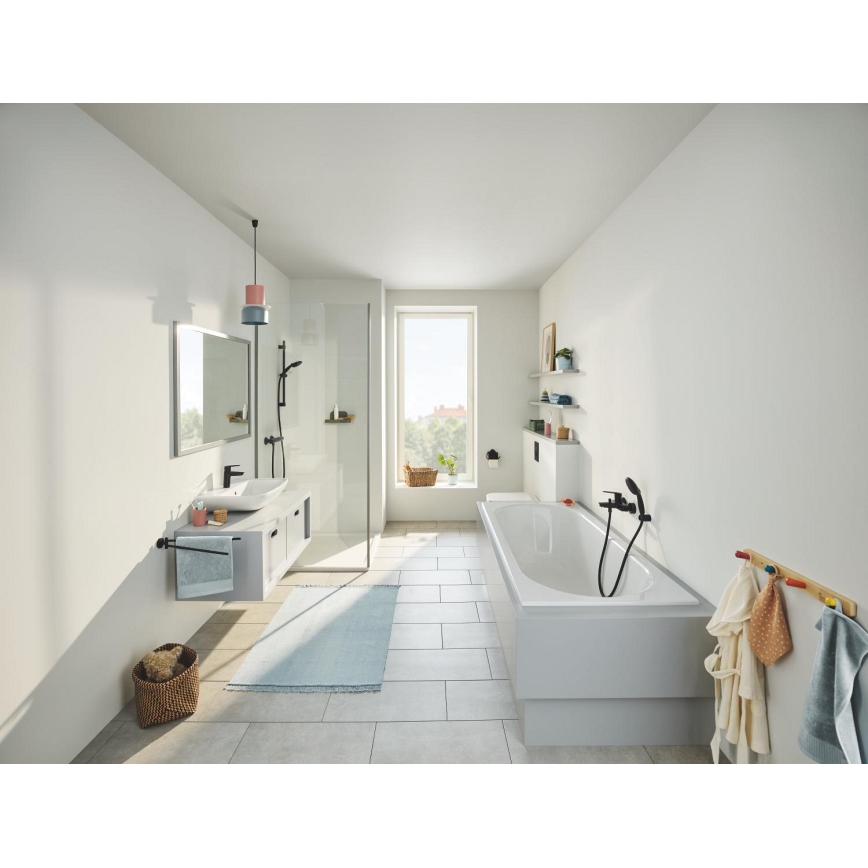 GROHE 269612431 - Barra de ducha VITALIO UNIVERSAL 900 mm negra