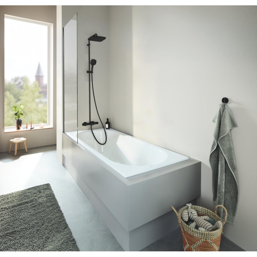 GROHE 269842431 - Sistema de ducha VITALIO COMFORT 250, 250 × 250 mm, negro
