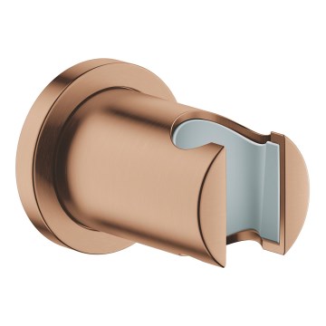 GROHE 27074DL0 - Soporte de ducha mural RAINSHOWER, acabado cobre cepillado