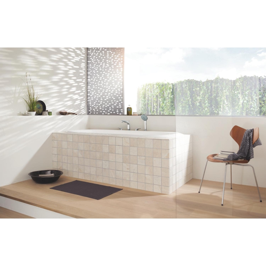 GROHE 27221000 - Ducha de mano TEMPESTA COSMOPOLITAN 100, 3 modos de chorro, acabado cromado brillante