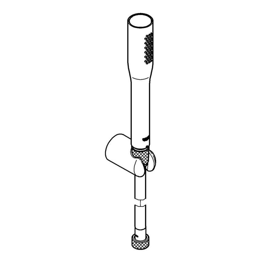 GROHE 27459000 - Set de ducha VITALIO GET STICK 1500 mm cromo brillante