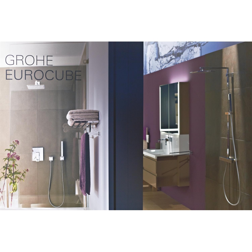 GROHE 27703000 - Set de ducha VITALIO START 100, 1 chorro, 1250 mm, cromo brillante