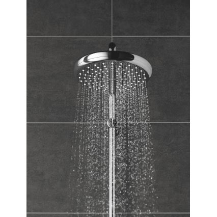 GROHE 27922001 - Juego de ducha con mezclador termostático TEMPESTA COSMOPOLITAN 210 cromo brillante