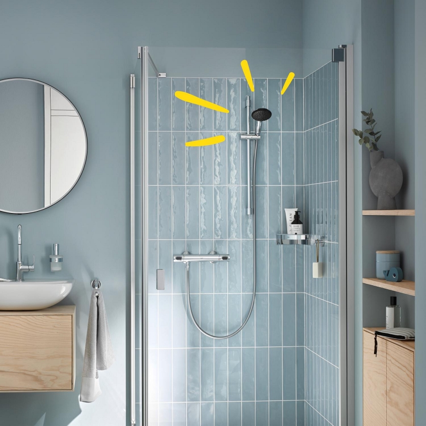 GROHE 27940001 - Cabezal de ducha VITALIO START 110 cromo brillante