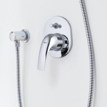 GROHE 29043000 - Grifo para bañera EUROCUBE en cromo brillante