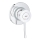 GROHE 29048000 - Mezclador de ducha para instalación empotrada BAUCLASSIC, acabado cromado brillante