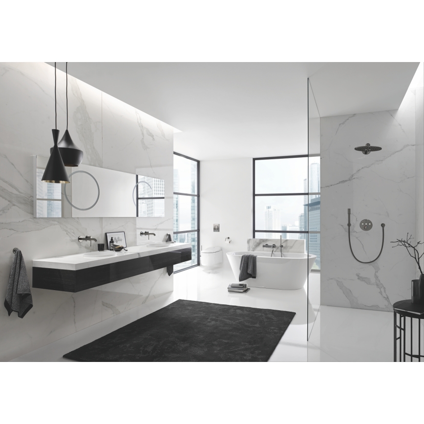 GROHE 29121AL0 - Grifo termostático para ducha de instalación empotrada GROHTHERM SMARTCONTROL grafito