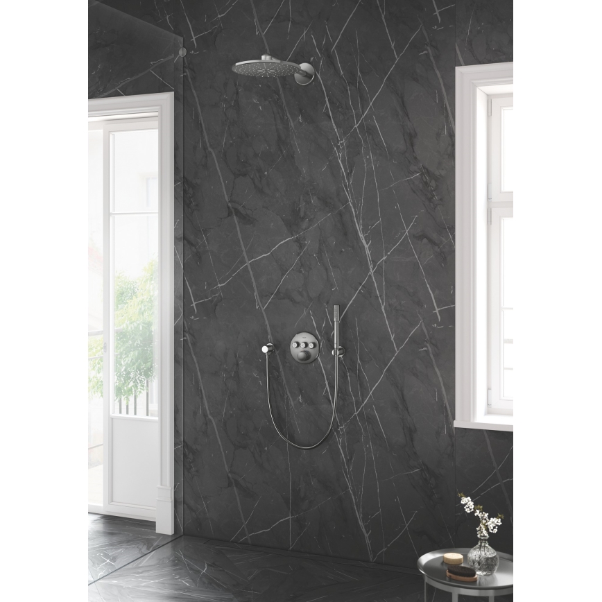 GROHE 29121AL0 - Grifo termostático para ducha de instalación empotrada GROHTHERM SMARTCONTROL grafito
