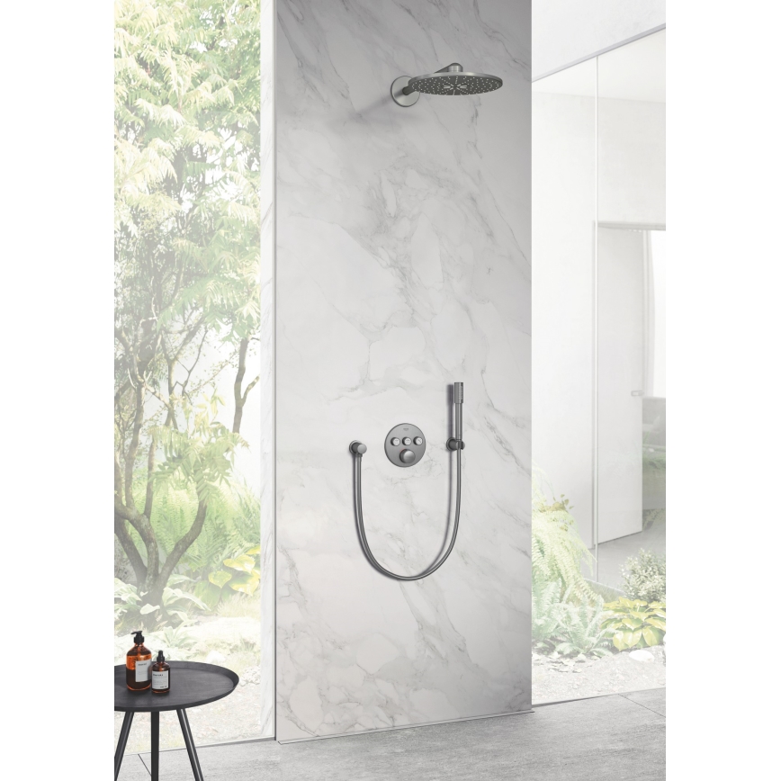 GROHE 29121AL0 - Grifo termostático para ducha de instalación empotrada GROHTHERM SMARTCONTROL grafito