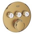 GROHE 29121GN0 - Mezclador termostático de ducha para instalación empotrada GROHTHERM SMARTCONTROL, acabado dorado