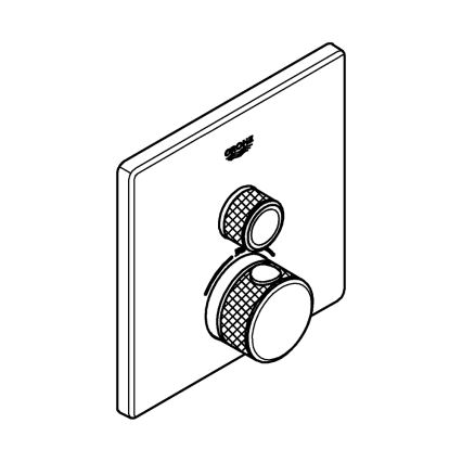 GROHE 29123000 - Grifo termostático de ducha GROHTHERM SMARTCONTROL, cromado