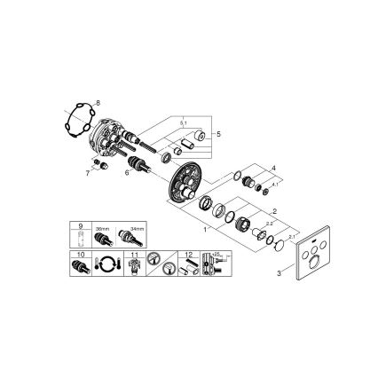 GROHE 29126000 - Grifo termostático GROHTHERM SMARTCONTROL cromo brillante