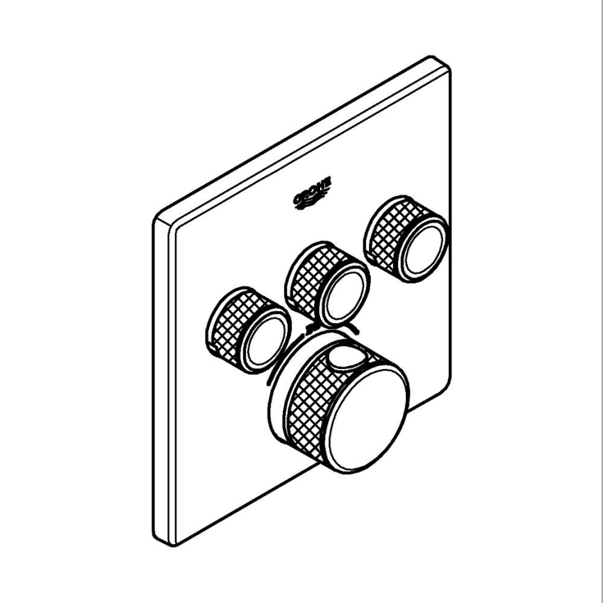 GROHE 29126000 - Grifo termostático GROHTHERM SMARTCONTROL cromo brillante