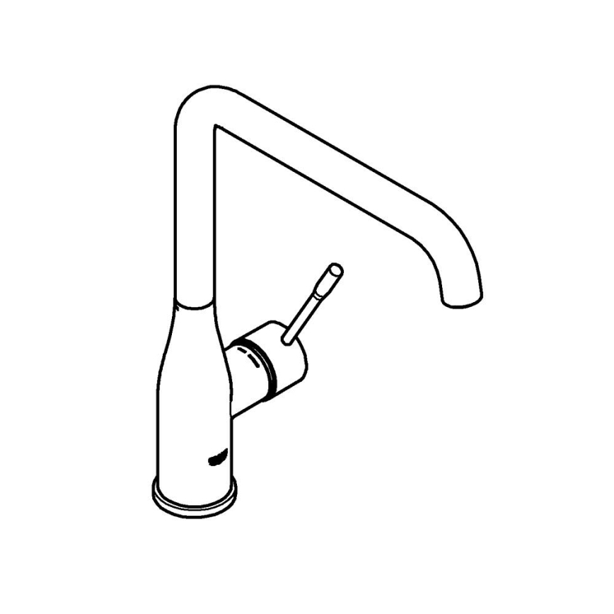GROHE 30269000 - Grifo para fregadero ESSENCE de 292 mm, cromo brillante