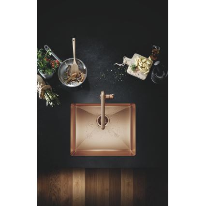 GROHE 30270DL0 - Grifo para fregadero ESSENCE, acabado bronce