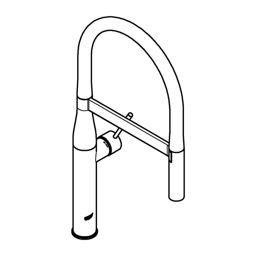 GROHE 30294GN0 - Grifo de fregadero ESSENCE dorado