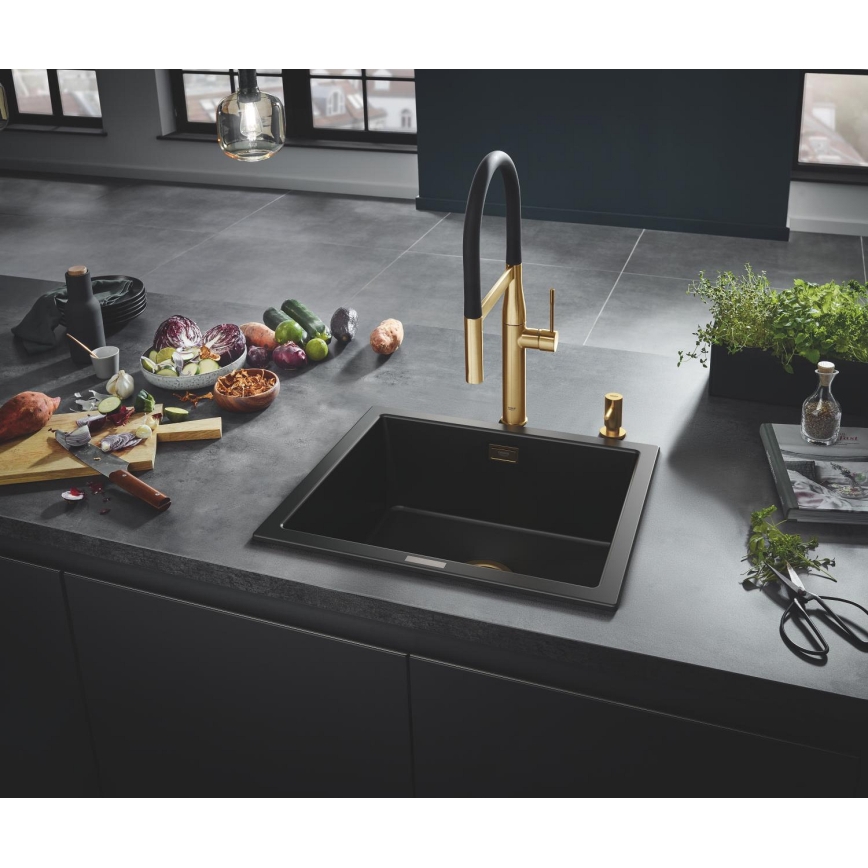 GROHE 30294GN0 - Grifo de fregadero ESSENCE dorado