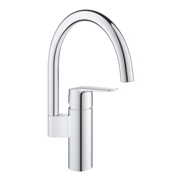 GROHE 30469000 - Grifo de fregadero START con caño alto, acabado en cromo brillante