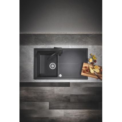 GROHE 305312431 - Grifo de fregadero START negro