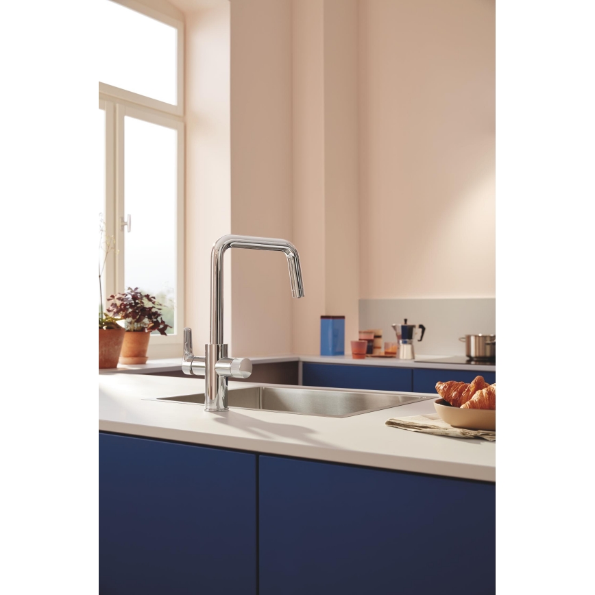 GROHE 30595000 - Grifo para fregadero BLUE PURE Start 366 mm cromo brillante