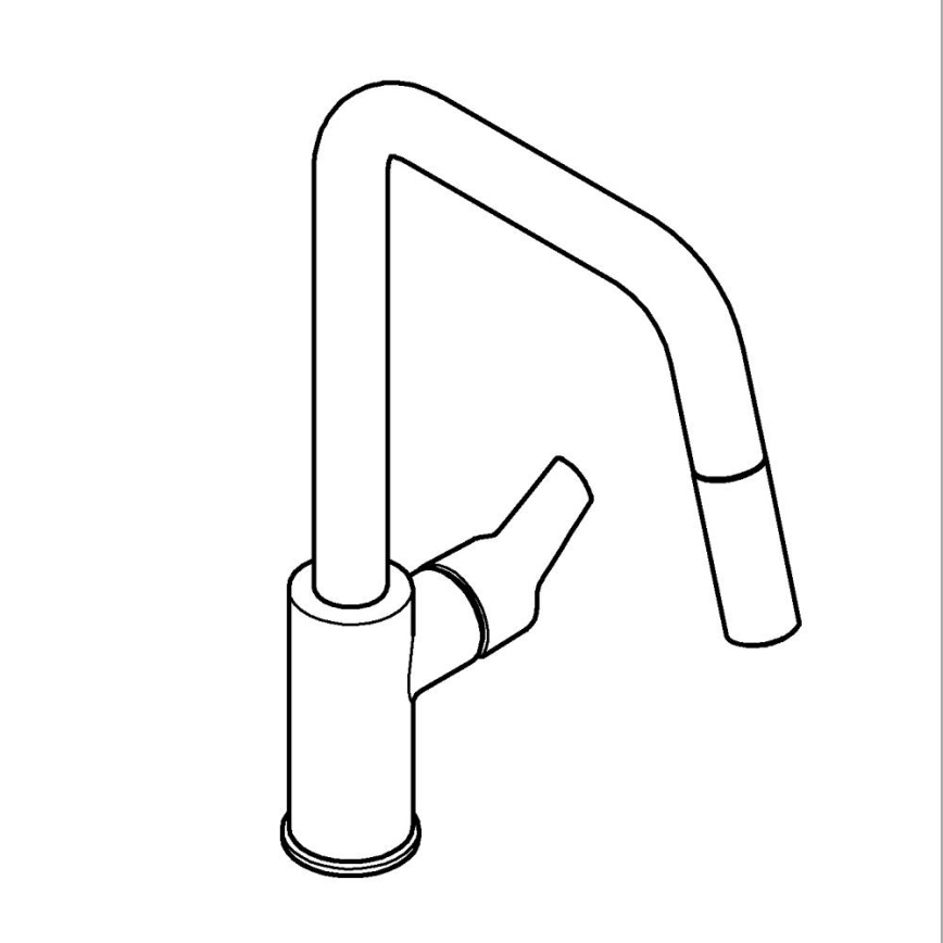 GROHE 30631DC0 - Grifo de fregadero START de acero inoxidable