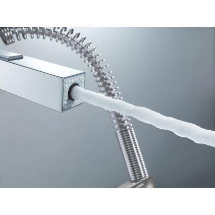 GROHE 31395000 - Grifo para fregadero EUROCUBE 547 mm, acabado cromo brillante