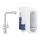 GROHE 31539000 - Grifo para fregadero BLUE HOME con caño en L, cromo pulido