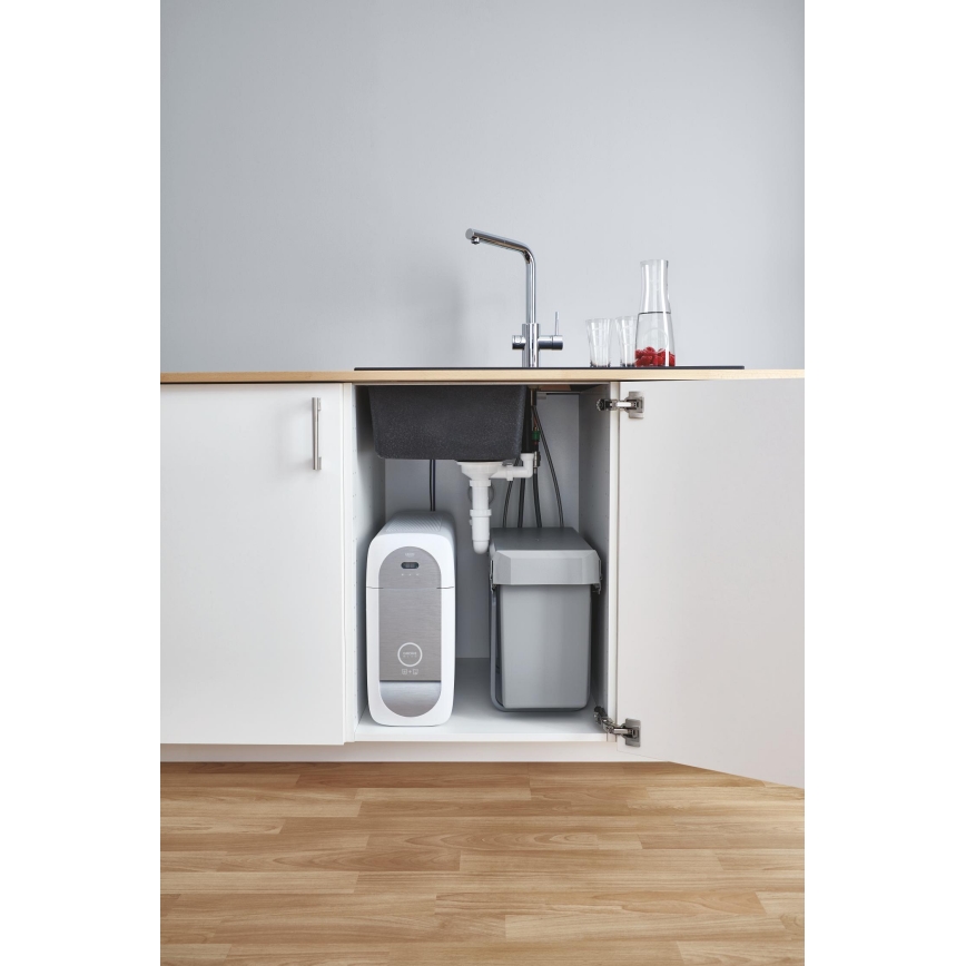 GROHE 31539000 - Grifo para fregadero BLUE HOME con caño en L, cromo pulido