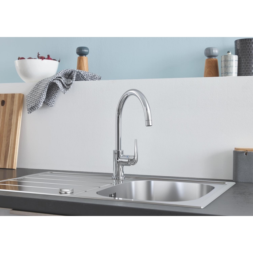 GROHE 31552SD1 - Fregadero K200 860 x 500 mm acero inoxidable