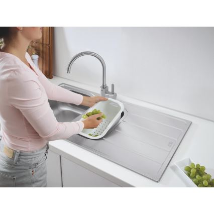 GROHE 31564SD1 - Fregadero K200 965 × 500 mm acero inoxidable