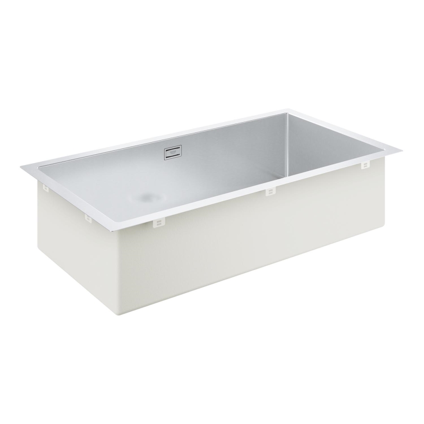 GROHE 31580SD1 - Fregadero de cocina K700 864 × 464 mm acero inoxidable