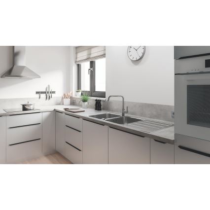 GROHE 31588SD1 - Fregadero K500 1160 × 500 mm acero inoxidable