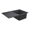 GROHE 31639AP0 - Fregadero compuesto K400 780 × 500 mm negro
