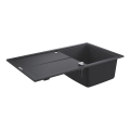 GROHE 31640AP0 - Fregadero de material compuesto K400 860 × 500 mm negro
