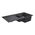 GROHE 31642AP0 - Fregadero de composite K400 1000 × 500 mm negro