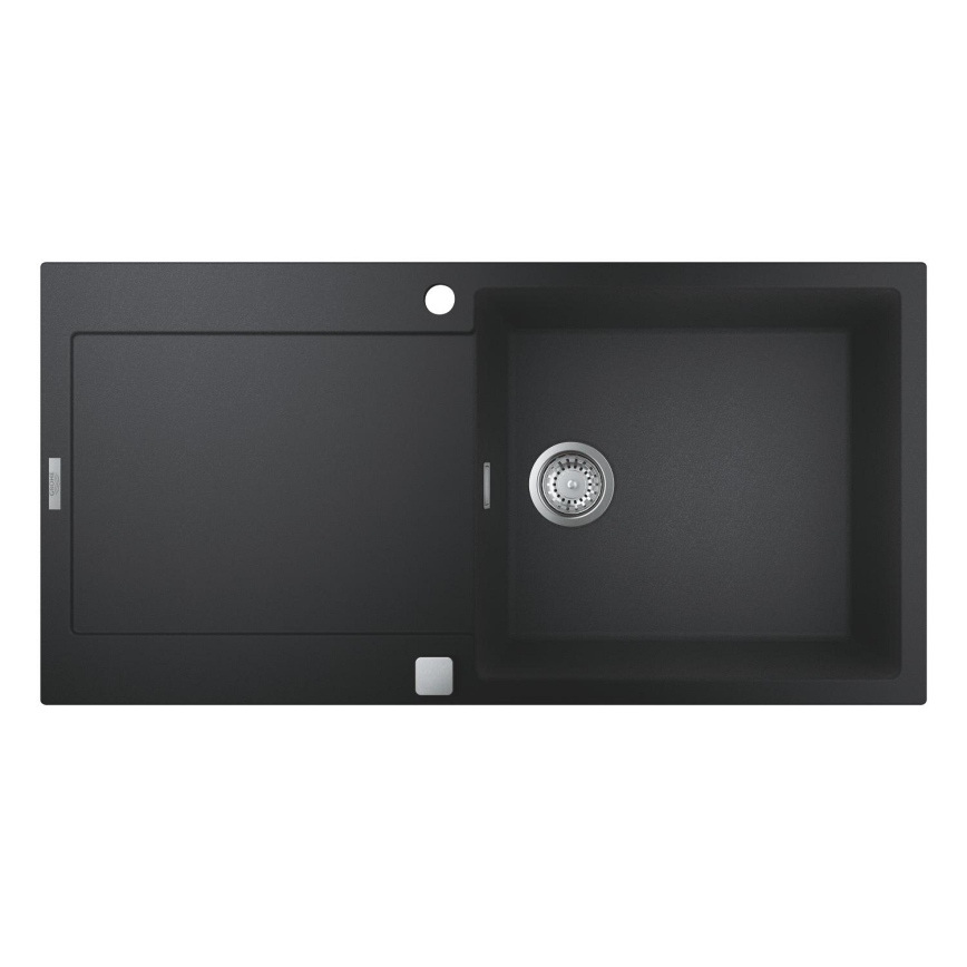 GROHE 31645AP0 - Fregadero compuesto K500 1000 × 500 mm negro