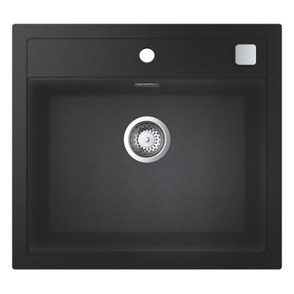 GROHE 31651AP0 - Fregadero de material compuesto K700 560 × 510 mm negro