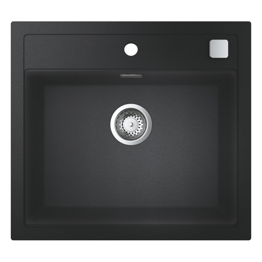 GROHE 31651AP0 - Fregadero de material compuesto K700 560 × 510 mm negro