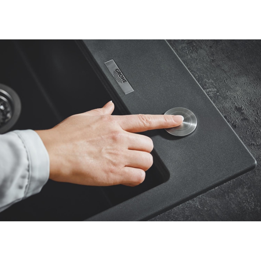 GROHE 31652AP0 - Fregadero de composite K700 780 × 510 mm negro