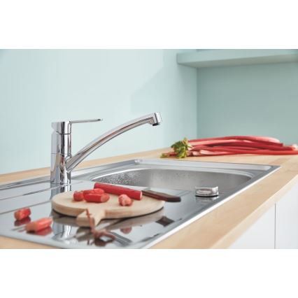 GROHE 31680000 - Grifo para fregadero BAUECO cromo brillante