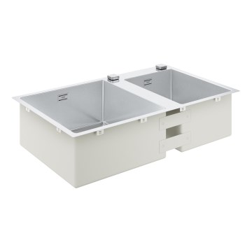 GROHE 31855SD0 - Fregadero de cocina K700 860 × 500 mm acero inoxidable