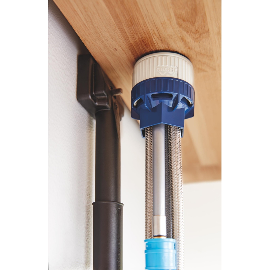 GROHE 32294DC2 - Grifo para fregadero ZEDRA de acero inoxidable